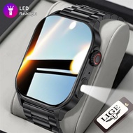 LIGE KM02 Smart Watch Men Bluetooth Call Custom Wallpaper Fitness Tracker Waterproof Smartwatch for 