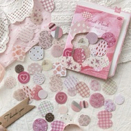 50 Pieces Vintage Stickers Scrapbook Aesthetic Sticker for Daily Planner Water Bottles Handbook Junk