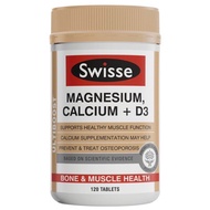 Swisse Ultiboost Magnesium Calcium + Vitamin D 120 Tablets