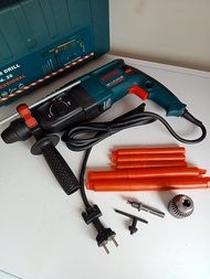 Hammer drill Makita mesin bor bobok beton jld tembok jack hamer demilition 28mm MIKAYO JAPAN