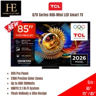 TCL Q7D-UK 65 / 75 / 85 Inch RGB-Mini LED Smart TV