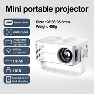 Mini portable M60 projector IOS/Android phone wireless screen HDMI TV box 360° rotating home theater