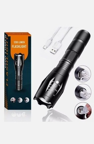 (包郵)Powerful Pocket LED Torch Flash Light XML T6 Waterproof Super Bright Zoom 1200L(伸縮聚焦 LED 手電筒）