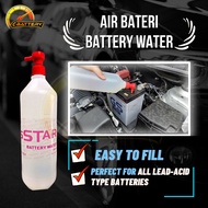 Air Bateri Kenderaan 1Liter | Battery Water 1Liter NS40ZL NS60 NS70 NS70L N70Z N100 N120 N150