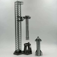 1/400 Aaaaa Scale Spacex Dragon Heavy Ship Rocket Diecast Metal Model Toy Aaaaa