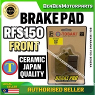RFS150 RACING FRONT BRAKE PAD DEPAN BREAK PAB 100% OROGINAL TOBAKI