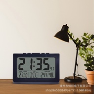 Factory Alarm Clock Temperature Table Clock LCD English-Specific Large Screen Alarm Clock Wall Clock