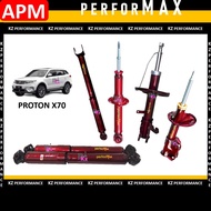 SET [ORIGINAL] APM PERFORMAX ABSORBER [HEAVY DUTY] FRONT ABSORBER / REAR ABSORBER / PROTON X70