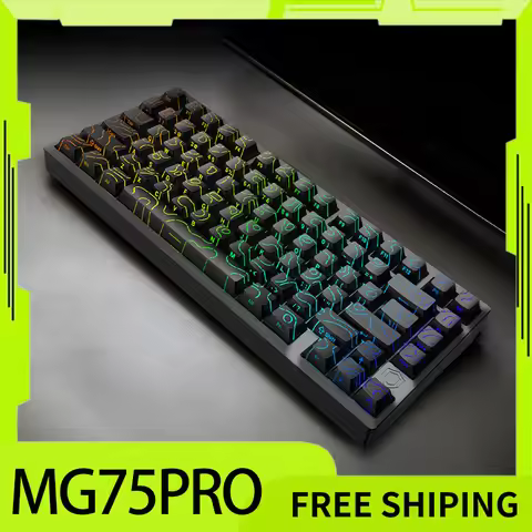 IROK MG75 PRO Mechanical Keyboard magnetic switch RGB Hot Swap aluminum RT0.005 Quick dismantling st