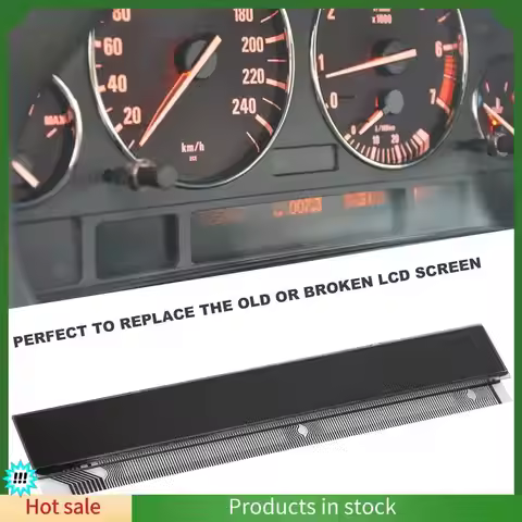 New!Car Instrument LCD Display Screen For-BMW E31 E34 E36
