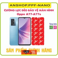 Toughened flexible phone screen protector for oppo A77/A77s