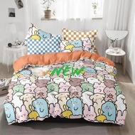 🍀NEW🍀 Bedsheet with Comforter Set 800TC (Single Bed)