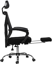 Office Chair Swivel Chair, Mesh High Back Computer Desk Task Ergonomic Executive Chair Armchair,Black Decoration