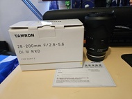 Tamron 28-200mm F/2.8-5.6 Di III RXD (型號A071) E mount