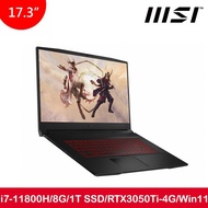 【MSI微星】Katana GF76 11UD-666TW 17.3吋電競筆電（i7/8GB/1T/WIN11）_廠商直送