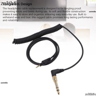 ZELTH Earphone Cable, 2.5mm to 3.5mm & 6.35mm Adapter Detachable Headphone Cable, Plug-and-Play Deta