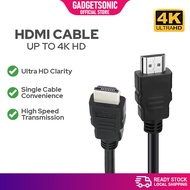 HDMI Cable 4K High Speed Male To Male For Laptop PC Monitor Projector Game Console Video Player