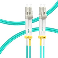 FLYPROFiber OM3 LC to LC, 1M/3ft-2Pack Fiber Patch Cable | Length Options: 0.2m-30m, 10GB Duplex LC-