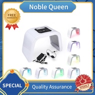 NobleQueen 7 Color LED Photon Light Therapy  Face Whitening Skin Rejuvenation Acne Remover Anti-wrinkle PDT Lamp Treatment Portable Spa Mask Machine