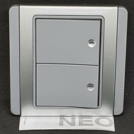 SHIPPINGbebas - neo schneider double clipsal series switch