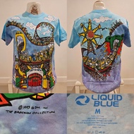 🌍Liquid blue Grateful Dead OVP Vintage เสื้อยืดOvp งานลิขสิทธิ์แท้ มือ1 ลิขขวิดบลู