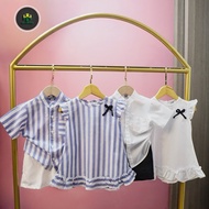 KEMEJA 1-5 YEARS GIRLS' CLOTHES | BOYS' CLOTHES Patterned Shirts & Dresses|Plain Couple Kelvin kids