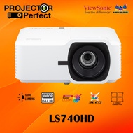 ViewSonic LS740HD 5000 Lumens 1080p Laser Projector with 1.3x Optical Zoom, H/V Keystone, 4 Corner Adjustment, and 360 Degrees Projection for Auditorium, Conference Room and Education (3 Years Warranty)