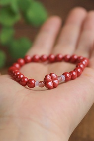 春秋手作 | 幸運四葉草 帝王砂手鏈|  闢邪 化太歲 | 開運禮物