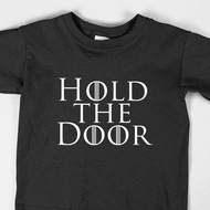 KATUN Distro T-shirt Men's Women's Cotton T-shirt Kombet 24s All Size Hodor Hold The Door