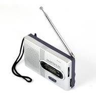 Mini Portable AM/FM Radio Telescopic Antenna Radio Pocket World Receiver Speaker Outdoor Radio FM Po