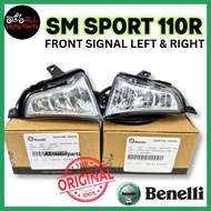 [100% ORI] SM SPORT 110/R 110R FRONT SIGNAL LEFT RIGHT KIRI KANAN WINKER LAMPU DEPAN ORIGINAL WMOTO