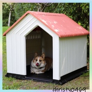 Dog House Outdoor Teddy Dog Villa Dog House Removable and Washable Dog House Large Dog Outdoor Dog House