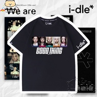 I-dle Tshirt I-DLE (G)I-DLE Good Things Tshirt I-dle (아이들) 8th Mini Album [We Are] Tshirt Unisex S-5