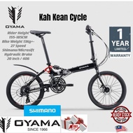 OYAMA FOLDING BIKE TAIWAN (ORIGINAL) - Dazzle Pro M990 Hd - Basikal Lipat - 折叠自行车 - Wheel Sizes 20 Inch / 406