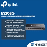 TP-LINK ES208G OMADA 8-PORT GIGABIT EASY MANAGEMENT SWITCH