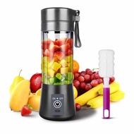 12.85oz Portable Blender, 2000mAhPersonal Mini Blender Shakes Smoothies Ice Jucier Cup USB Rechargea