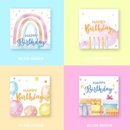 Happy birthday Wish Card Greetings Card wish card gifts