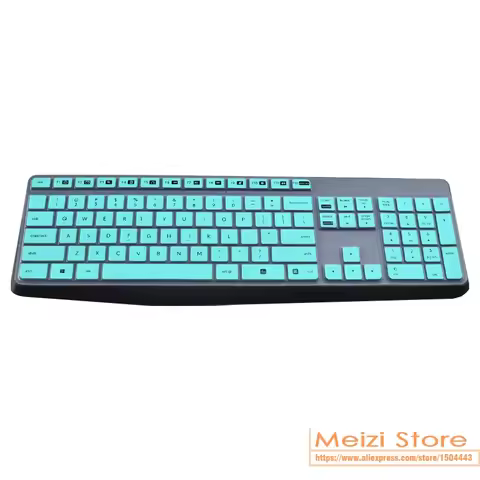 For Logitech MK315 MK235 K235 K375S Silicone Wireless Bluetooth Desktop keyboard Cover Protector Dus