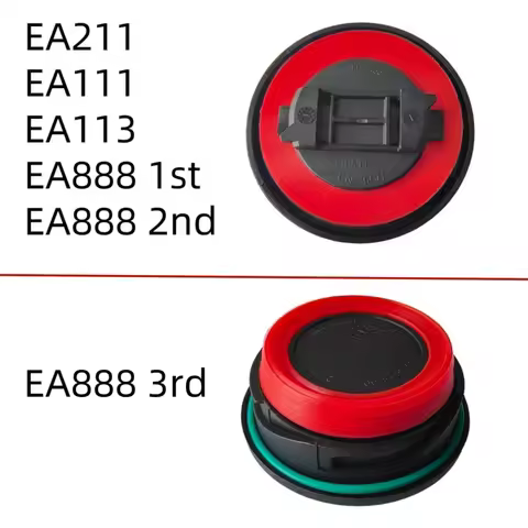 Oil Filler Cap Rubber Sealing Gasket EA888 EA211 EA111 EA113 For VW Golf 4 5 6 7 GTI Passat B5 B6 B7