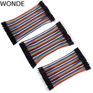 WONDE Jumper Wire 2.54mm Male To Female Male To Male 10cm Breadboard Female To Female Connector