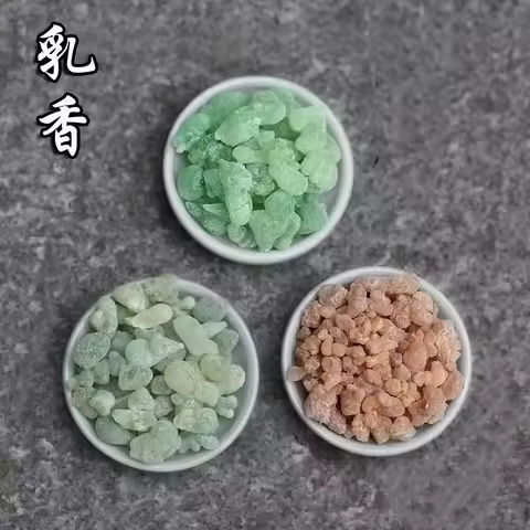 Natural Green Frankincense Premium Oman Hojari Frankincense Resin Incense Meditation Decompression D