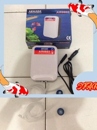 Pompa Udara Air Pump AC Dc Armada Ar 6603