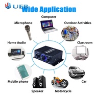 เครื่องขยายเสียงเครื่องเสียง Hi-Fi ขนาดเล็ก AK-170 200W + 200W 2-CH ช่องสัญญาณคู่ W/RCA In