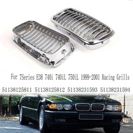 For BMW 7Series E38 740I 740Il 750Il 1999-2001 Car Grill Front Kidney Grille Racing Grills
