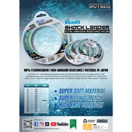 BANDIT SHOCK LEADER LINE (TRANSPARENT),  15LBS TO 120LBS , 50MTR