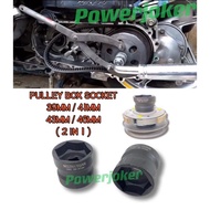 ( Universal ) 2 IN 1 ( 39mm 41mm 43mm 46mm ) Rear CVT Auto Clutch Pulley Pully Spanner Spannar Spana