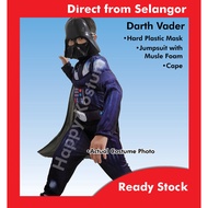 💥Ready Stock New Darth Vader Costume Kids Star Wars Kostum Budak Malaysia Budak Superhero Kostum Jum