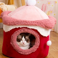 Dog House Pet Sofa Cat Nest Warm In Winter Comfort Pet House Pet Bed Dog Bed Cute Cat House