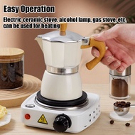 Portable Hand Brew Espresso Coffee Equipment 7Pcs Coffee Maker Gift Set Moka Pot Coffee Machine Kit