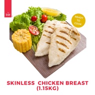 [Ready-To-Cook] Tay Skinless Chicken Breast (1.15kg/10pcs/pkt)